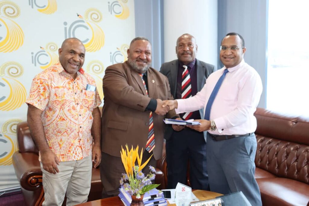 Enga Provincial Government Presents K11.7 Million Cheque Payments to IRC