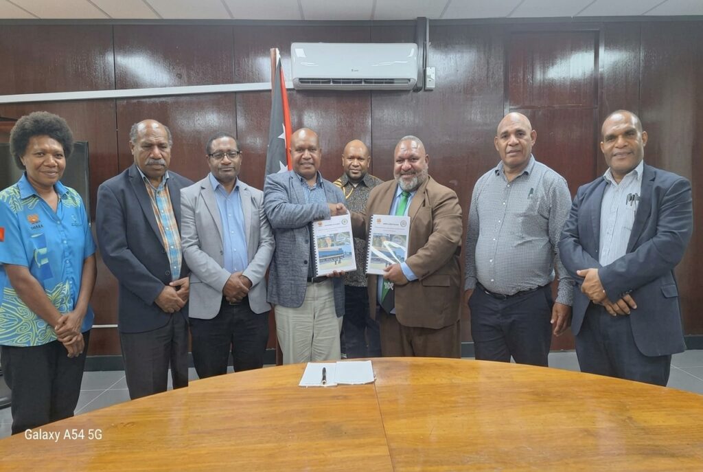 Enga Provincial Administration Officially Presents Annual Performance Reports for 2023 and 2024